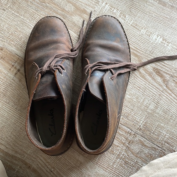 MENS CLARKS BOOTS